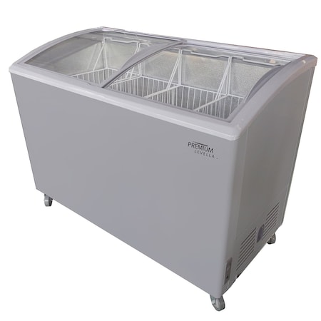 Premium Levella 9.5 cu ft Curved Glass Door Chest Freezer PFR950G